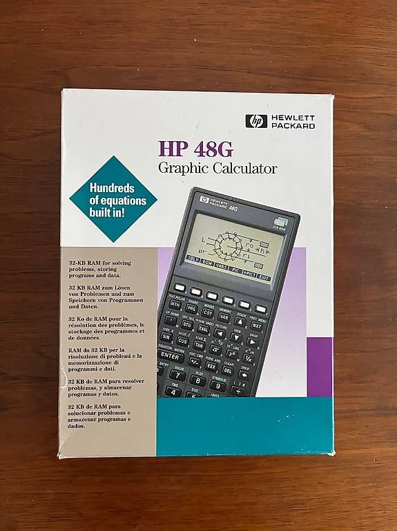Calcolatrici tascabili: Calculatrice HP 48G – Usato da La Chaux-de-Fonds venduto da dav_9c82