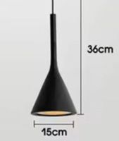 Lampe suspendue moderne style Nordique  en métal