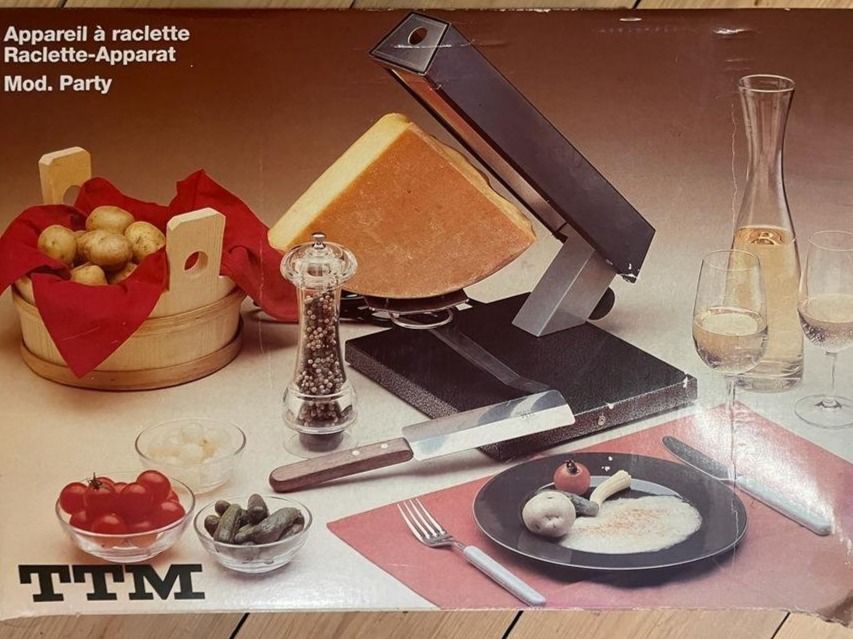 Appareil à raclette 1/4 de meule | Anim' Prestaloc