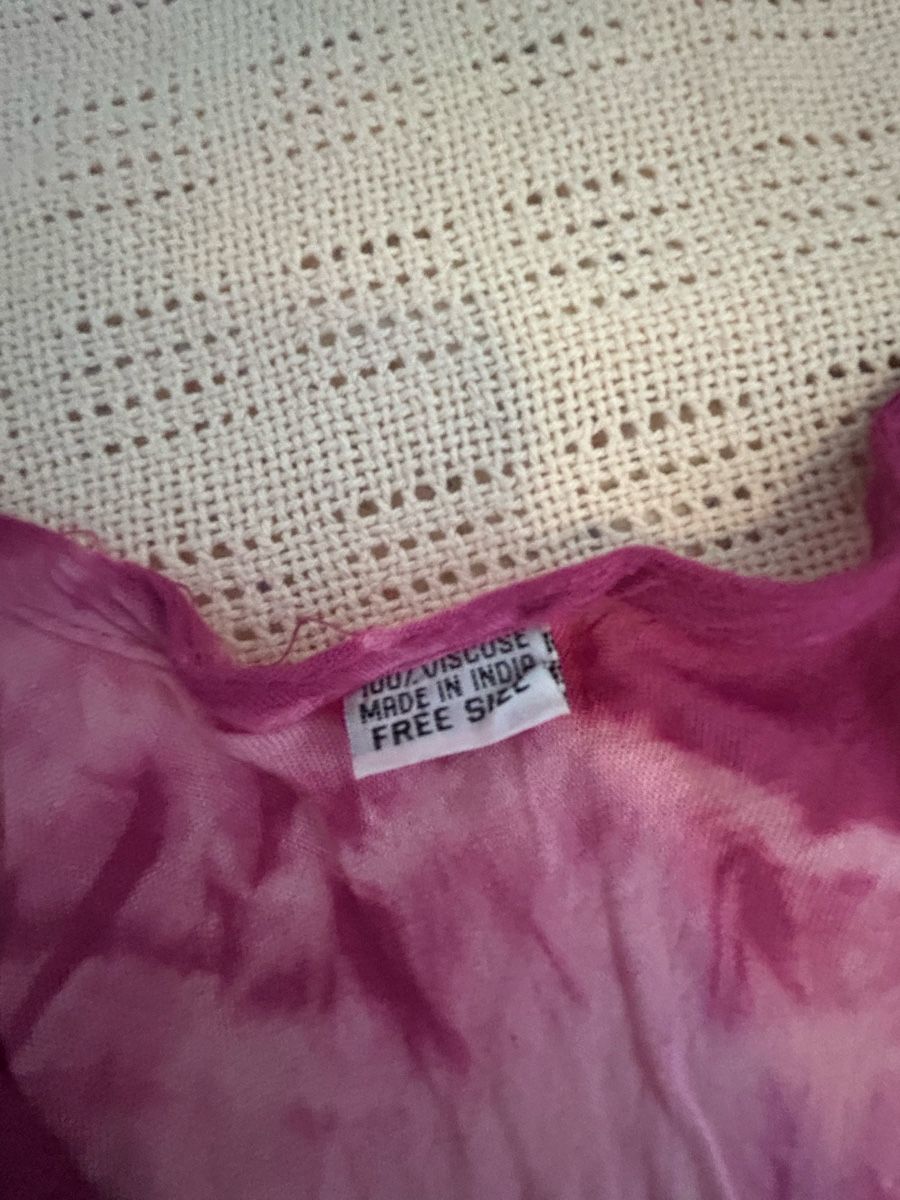 Vestiti: Kleid pink gemustert Grösse Free Size Viskose – Nuovo (secondo la descrizione) da Zürich venduto da robbii13 1