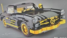 Mercedes-Benz Oldtimer Modellauto, neuwertig, schwarz/gold