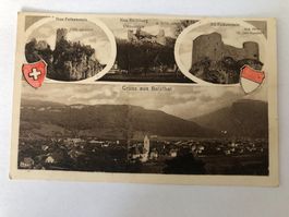 Ansichtskarte Balsthal Neu + Alt Falkenstein Bechburg