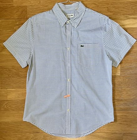 Lacoste Hemd, Gr. L/XL, kariert, Sommer-Look, Top Zustand!