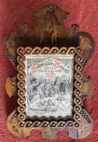 Antiker Schweizer Kalenderhalter