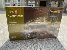 Faller H0 190781 Schweizer Armee Sanitätszelte SWISS