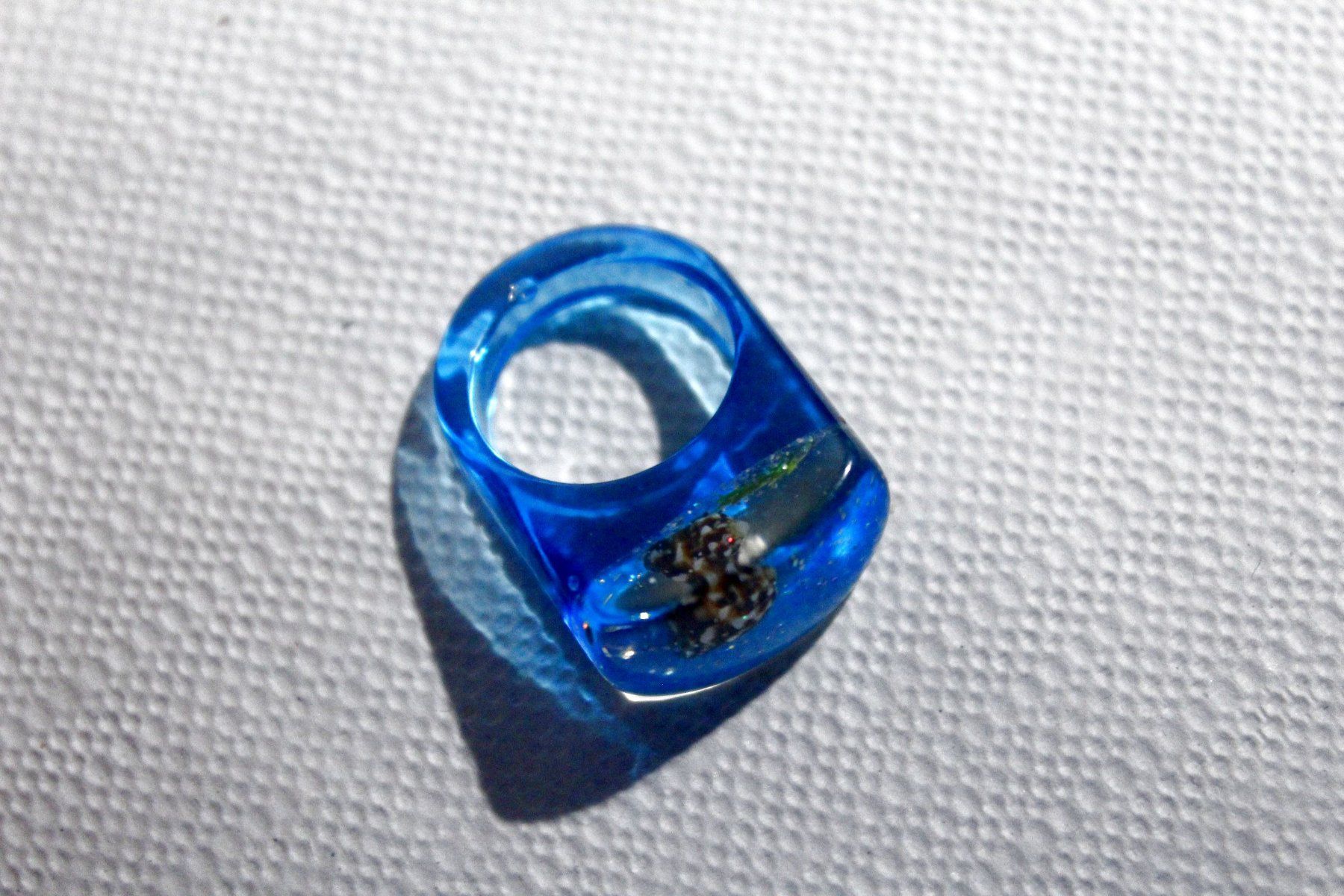 Anelli: Vintage Space-Age - Ring mit Muschel, Seestern, Seeigel, usw – Nuovo (secondo la descrizione) da Bern venduto da Vitaneuf 7