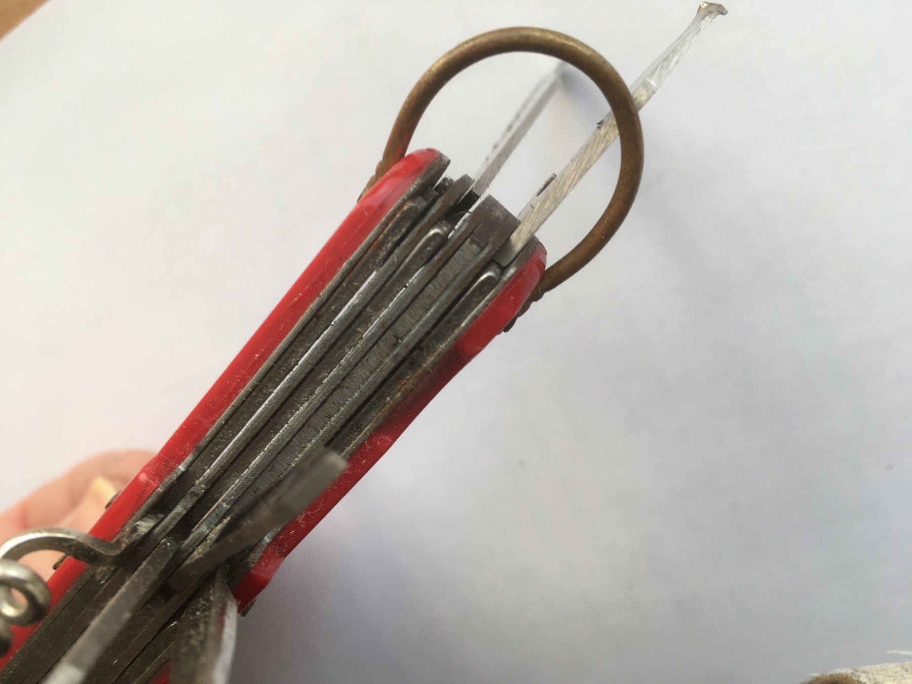 Coltelli tascabile: Multifunktionales Sackmesser – 11-teilig – Usato da Grenchen venduto da Kogi7 8