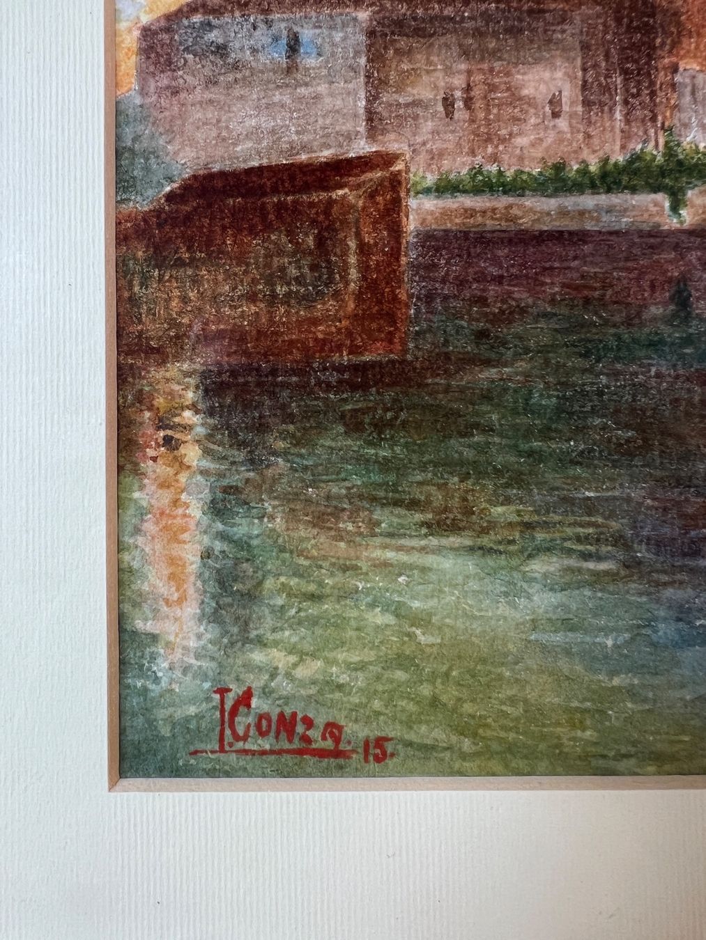 Tableaux: Feines Gemälde eines Tessiner Künstlers – D'occasion à Riva San Vitale par AM25 3