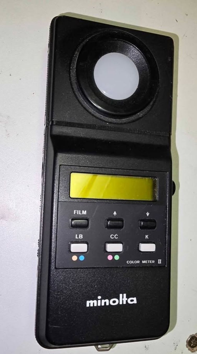 Misurare: Minolta Color Meter ll Lichtmesser – Usato da Lenzburg venduto da cameleoncolor