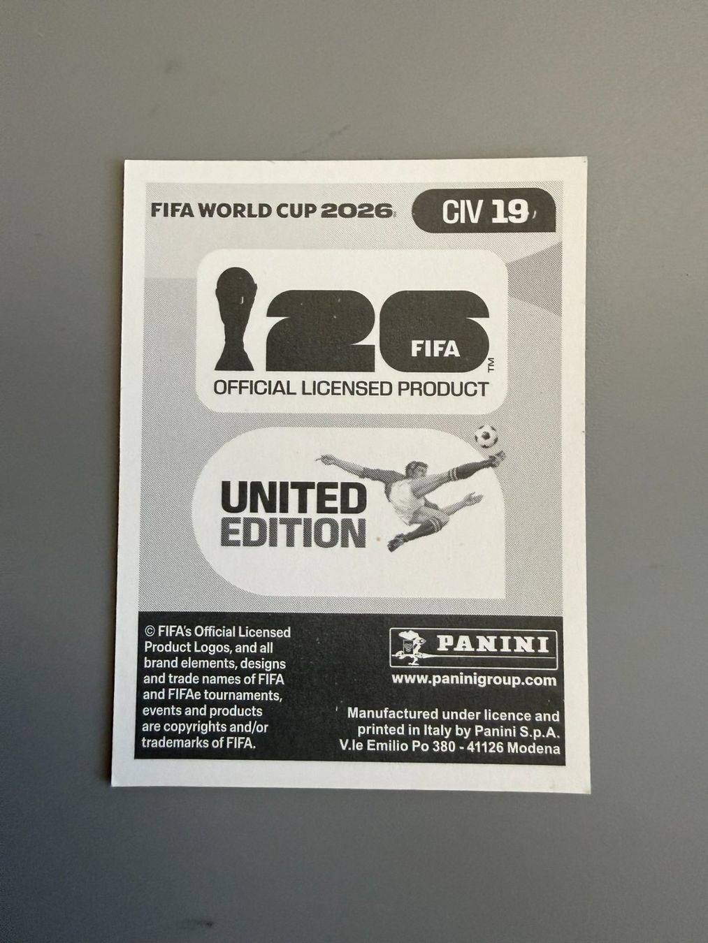 Panini Sammelbilder & Trading cards: Panini Evann Guessand CIV19 – Gebraucht aus Liebefeld von Ronaldo-1996 1