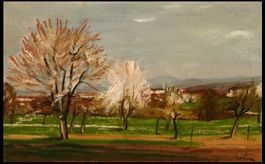 Ernest Bolens, Öl auf Leinwand