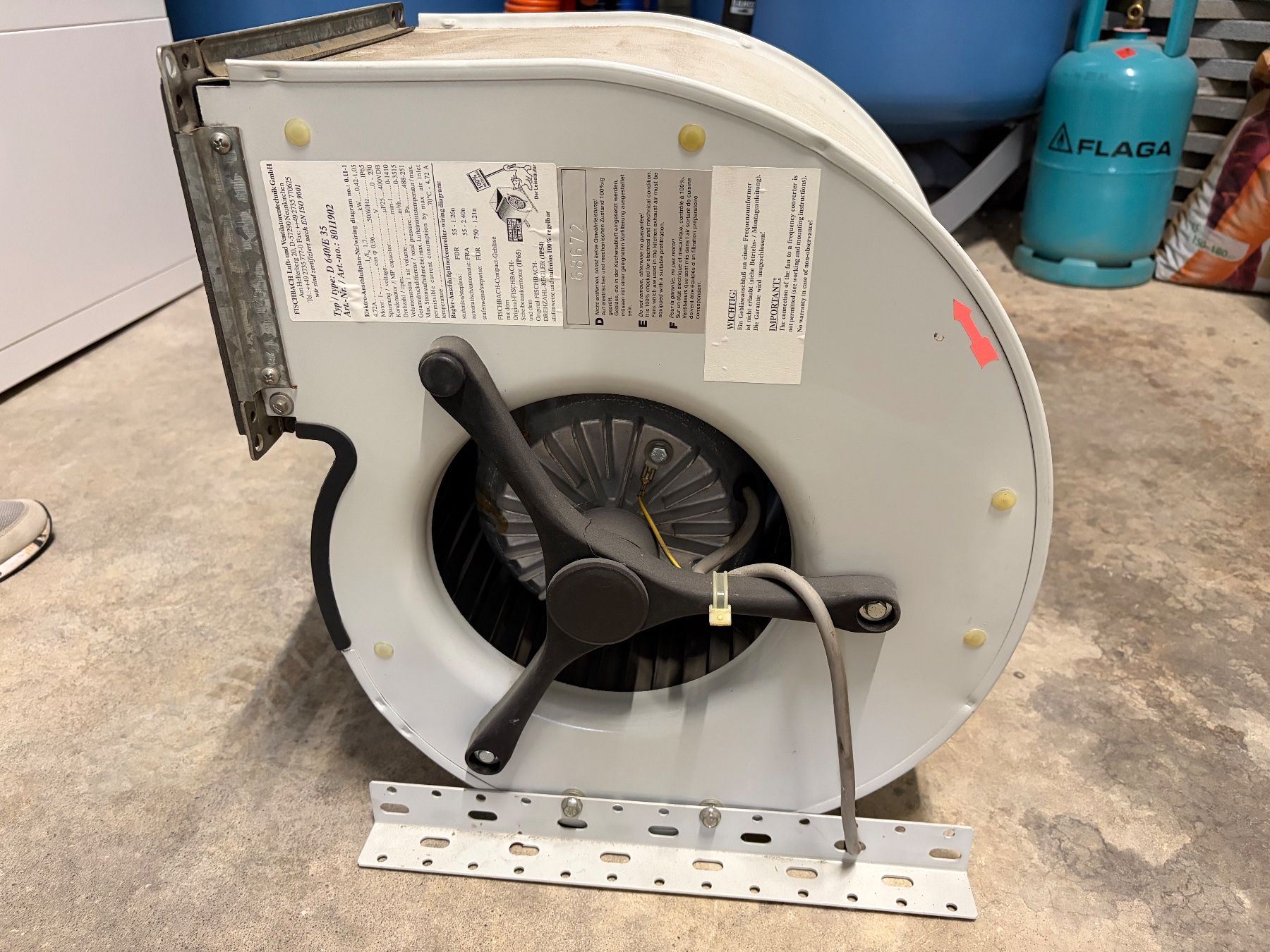 Ventilatori: Ventilator, Gebläse Fischbach D640 / E35 – Usato da Gümligen venduto da patrick127 2