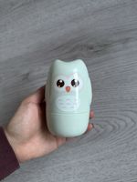 Neuwertiges Babypflege Set im Eulen Design, Mintgrün