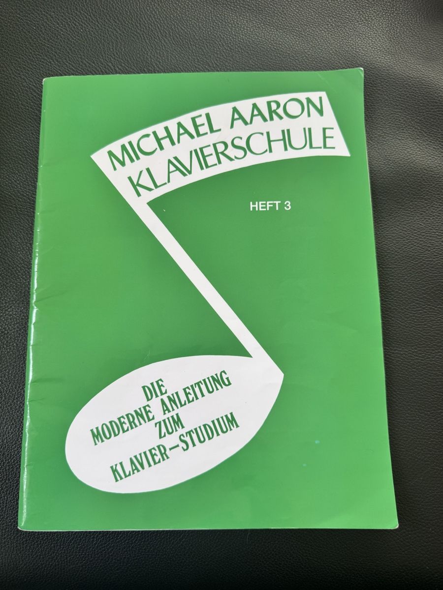 Bücher: Michael Aaron Klavierschule Heft 3 – Gebraucht aus Effretikon von Spatz2012