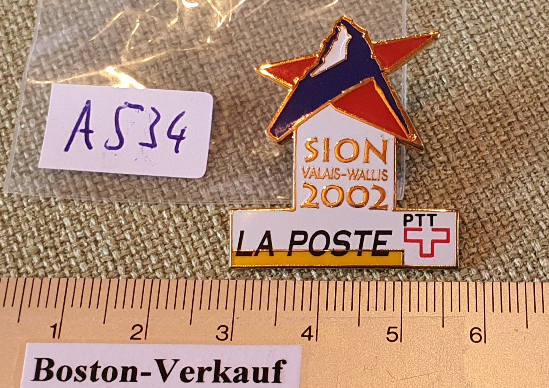 Spille: A534 - Sion Valais 2002 La Poste PTT – Usato da Reinach BL venduto da Boston-Verkauf 2