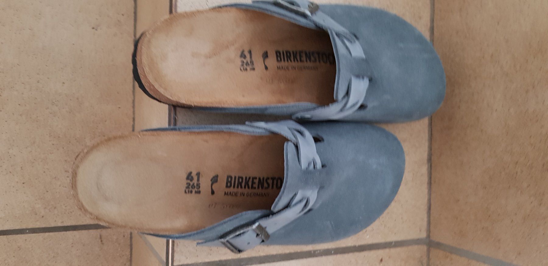 Birkenstock Scarpe da donna: Birkenstock BOSTON Braided Basaltgrau Grösse 41 – Nuovo (secondo la descrizione) da Olten venduto da Yen6 2