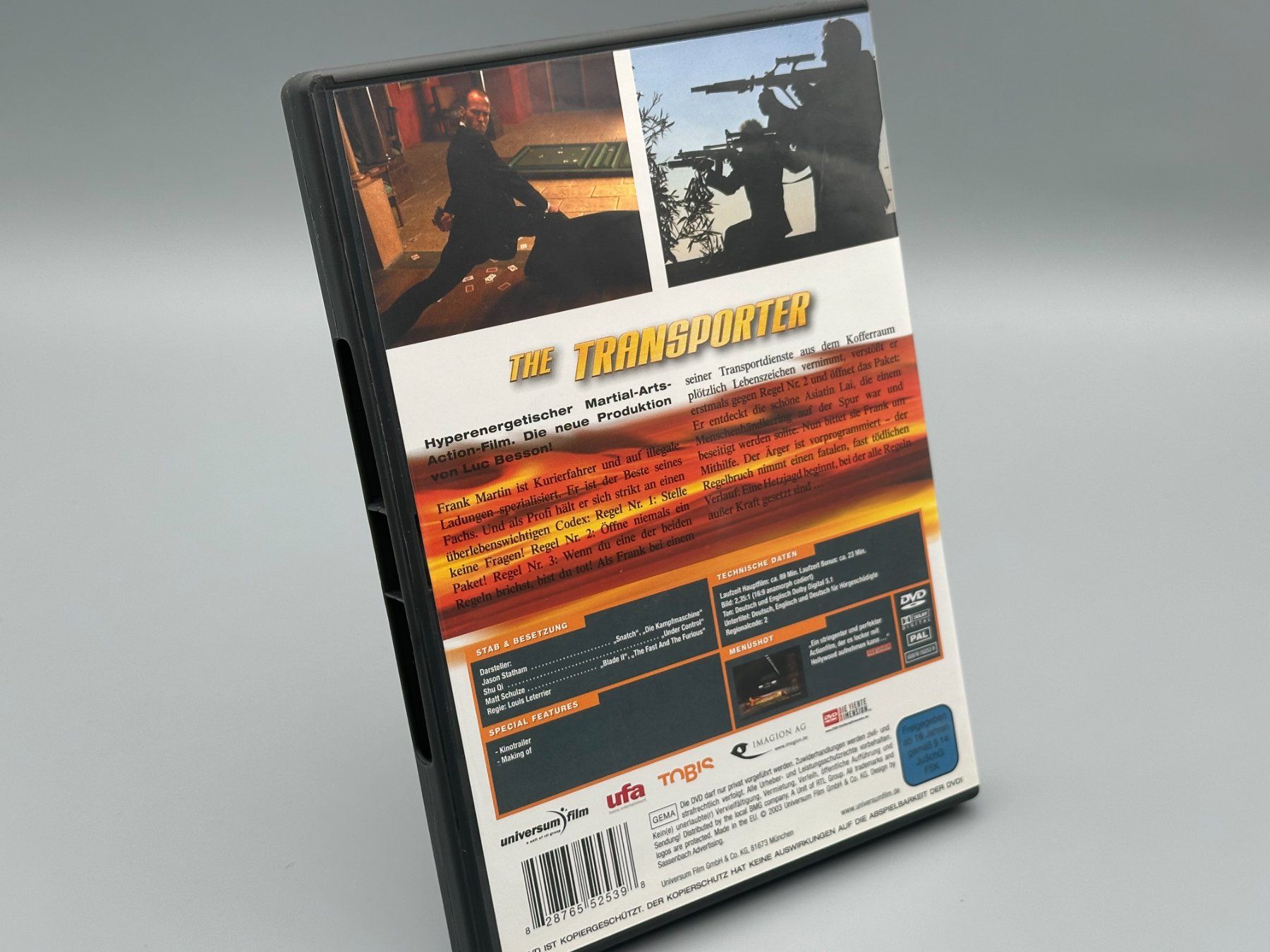 Alle DVDs: The Transporter | DVD – Gebraucht aus Schlieren von selected_goods 1