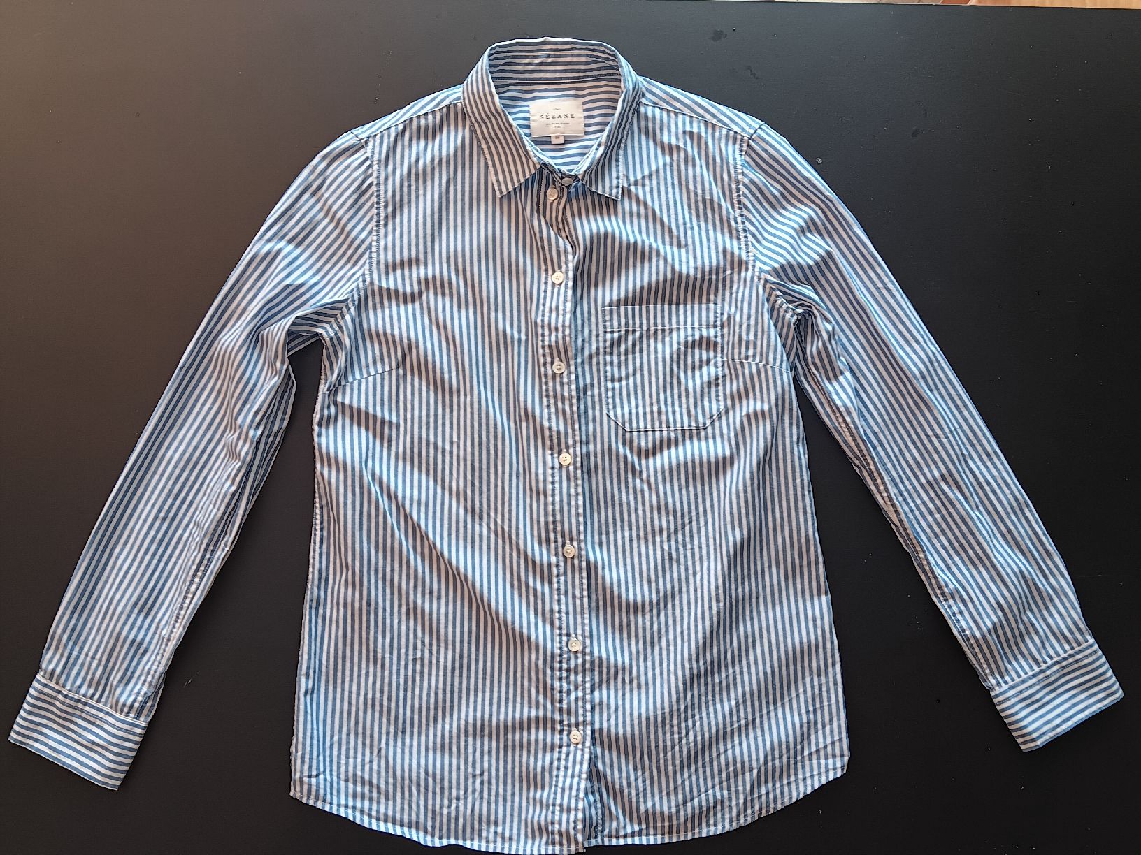 Sezane Camicette: chemise sézane taille 36 100% coton – Usato da Lausanne venduto da Grabock