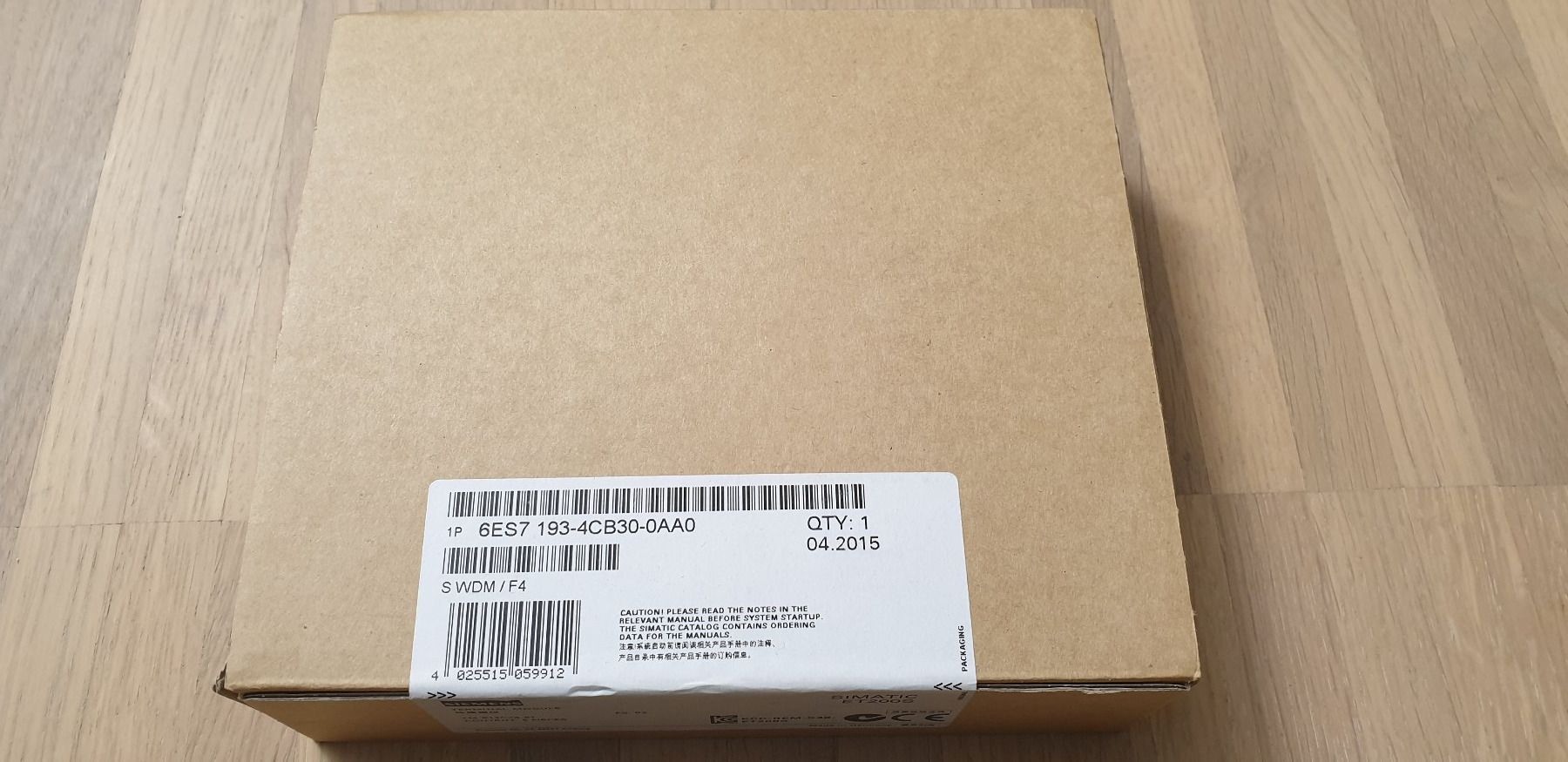 Siemens Elektronikbauteile: 5 Terminal Module für ET200 S – Neu und originalverpackt aus Rapperswil BE von SF-15 1