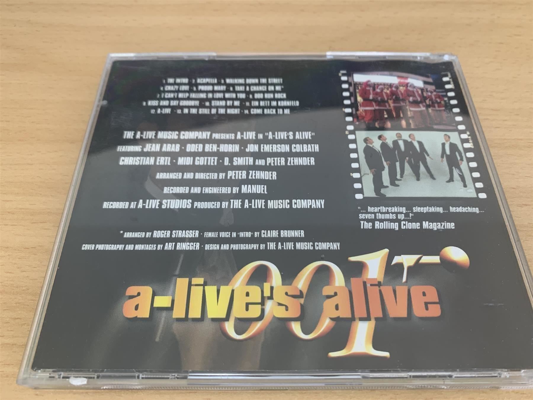 CD: A-Live - a-live's alive – Usato da Rikon im Tösstal venduto da Alpenmutz 1