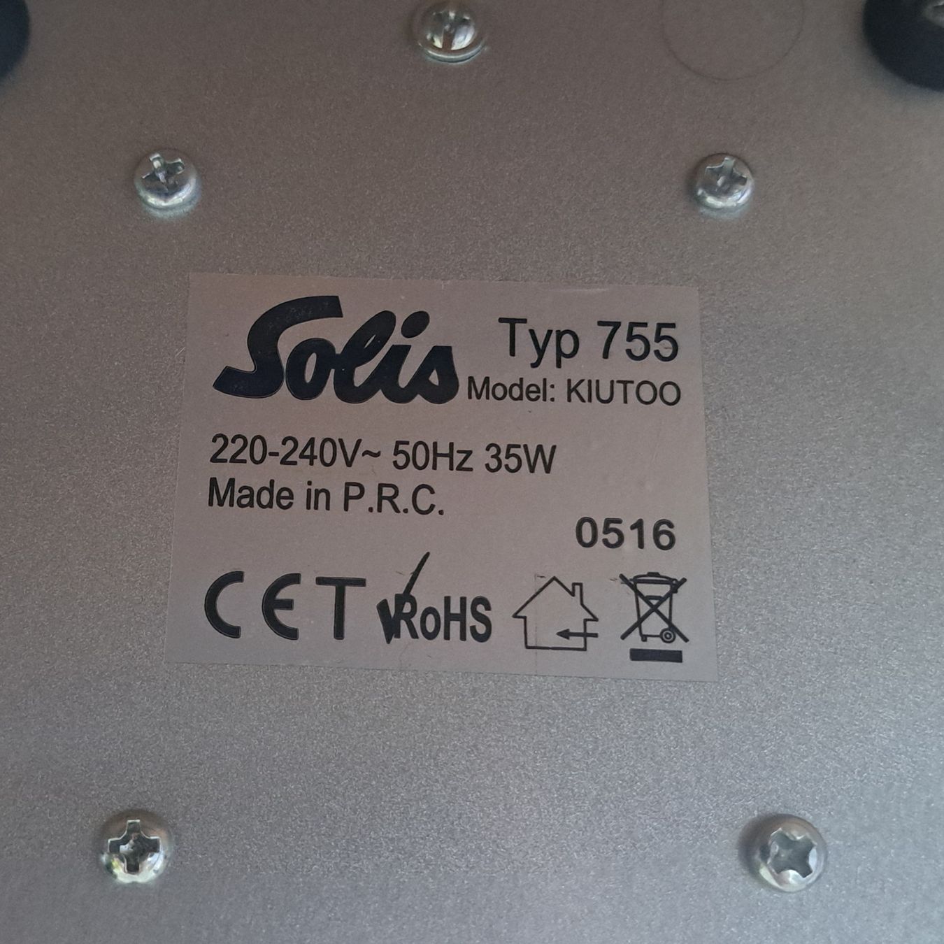 Solis Ventilatori: Solis Revolair 755 Ventilator – Nuovo (secondo la descrizione) da Kirchberg SG venduto da saiimen94 5