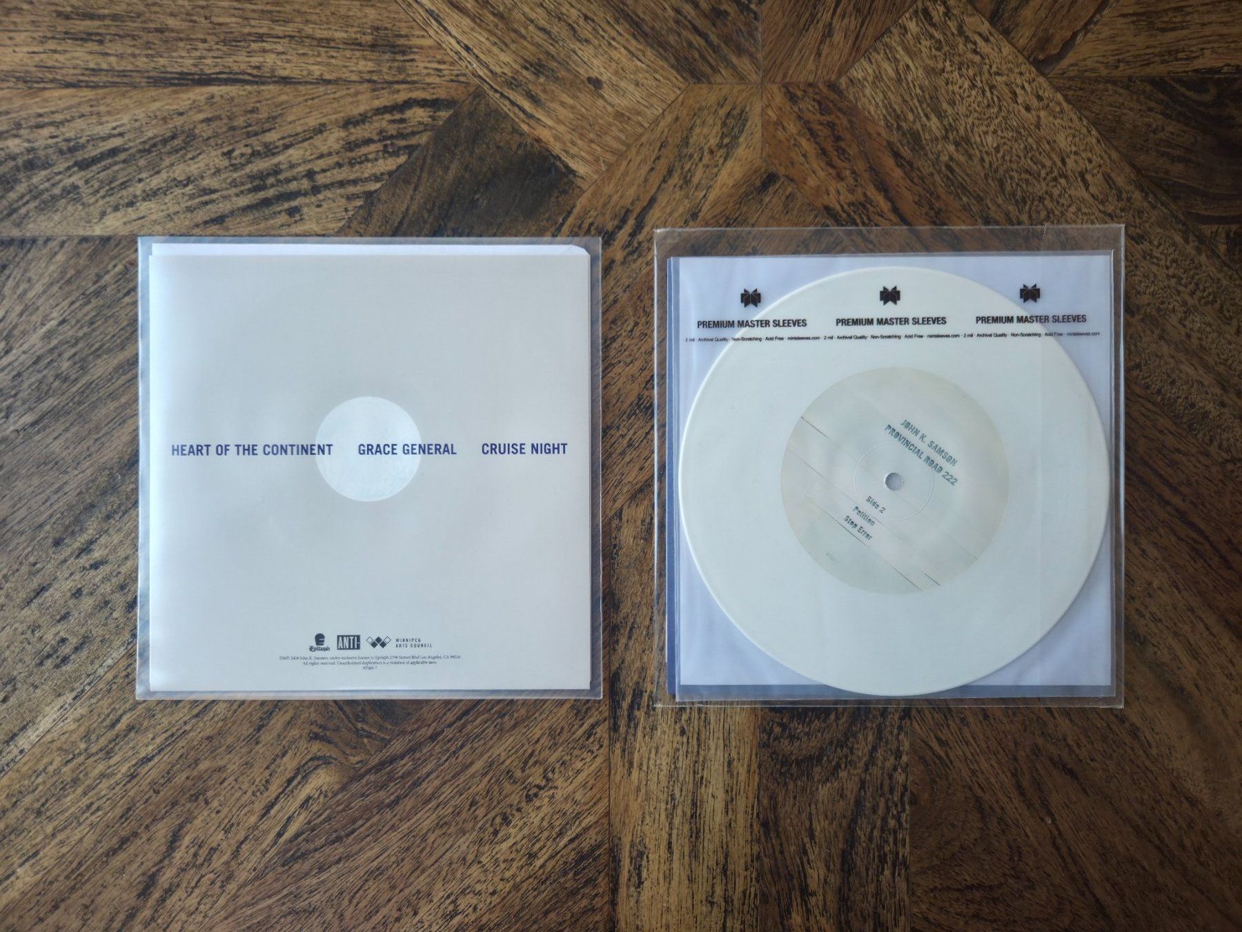 Dischi in vinile: John K. Samson 2 x 7inch Singles (The Weakerthans) Epitaph – Usato da Zürich venduto da Wickeddude 1