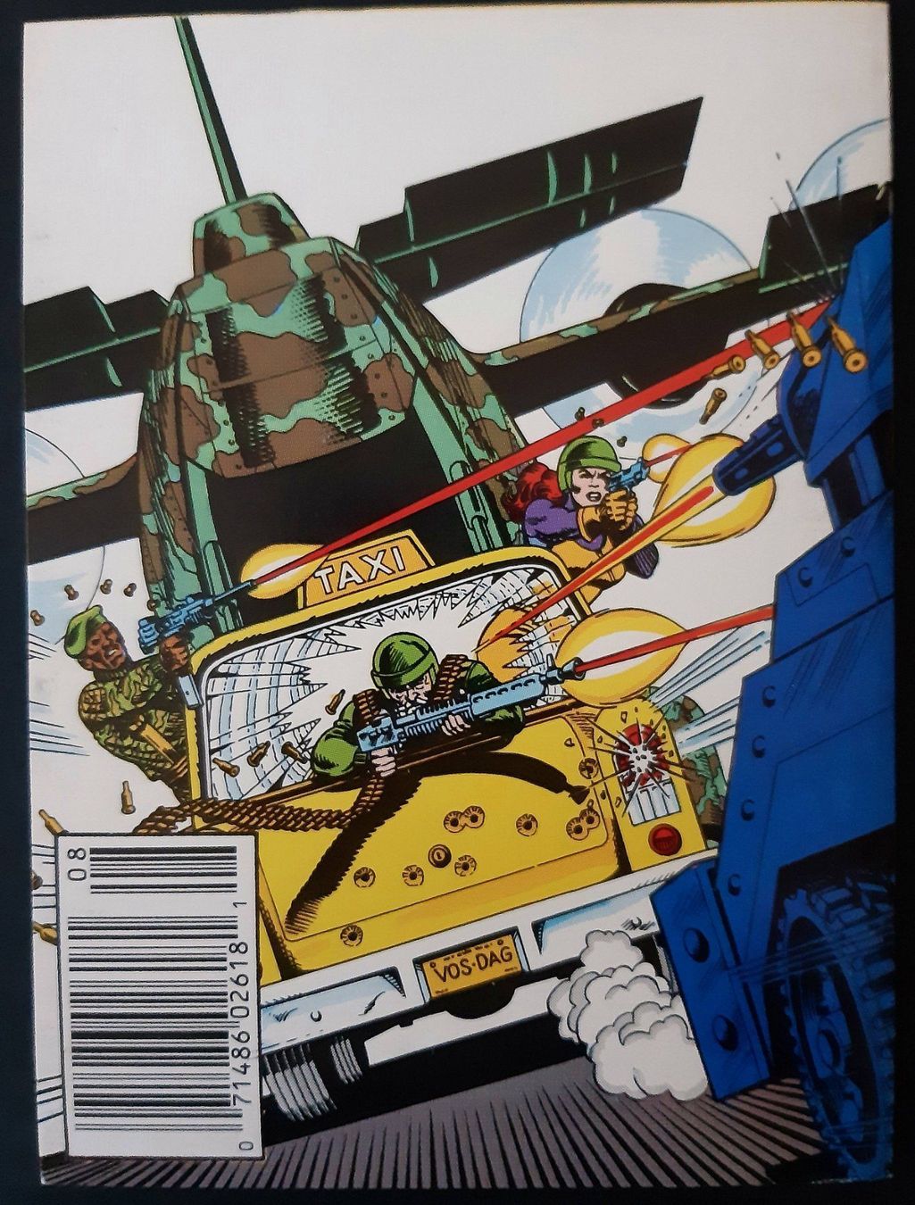 Fumetti: GI JOE #5 COMICS MAGAZINE DIGEST STAN LEE MARVEL 1987 – Usato da Lugano venduto da YouWantUS 1