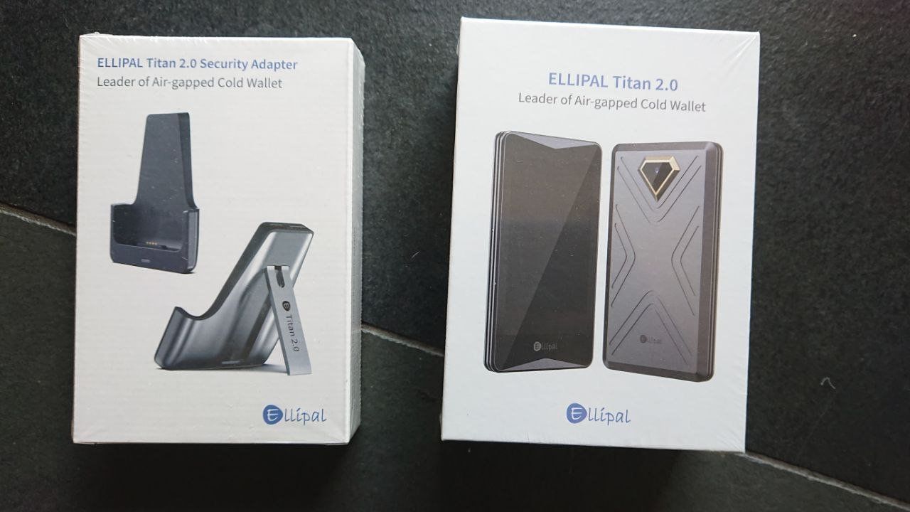 Brieftaschen: Ellipal Titan 2.0 Cold Wallet – Neu und originalverpackt aus Thayngen von Joelines-Traumwelt