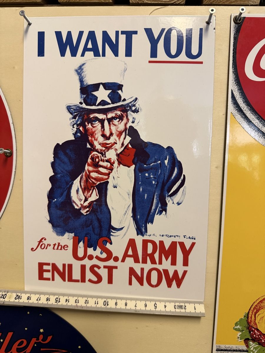 Insegne: I want you Emailschild – Nuovo (secondo la descrizione) da Basel venduto da barracuda360 1