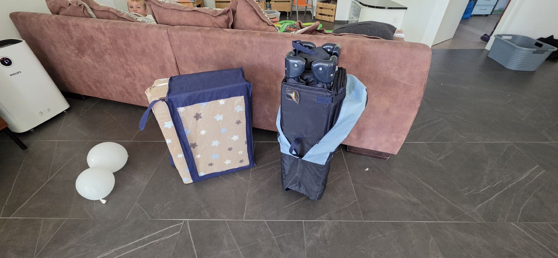 Betten: Reisebett ABC Design Noctis Plus blau – Gebraucht aus Breitenbach von gnieserli 9