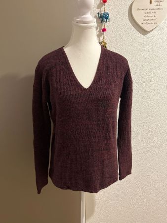 Damen Pullover bordeaux von H & M Conscious Gr. XS