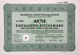 Westfälische Zellstoff AG Wildshausen - 1940