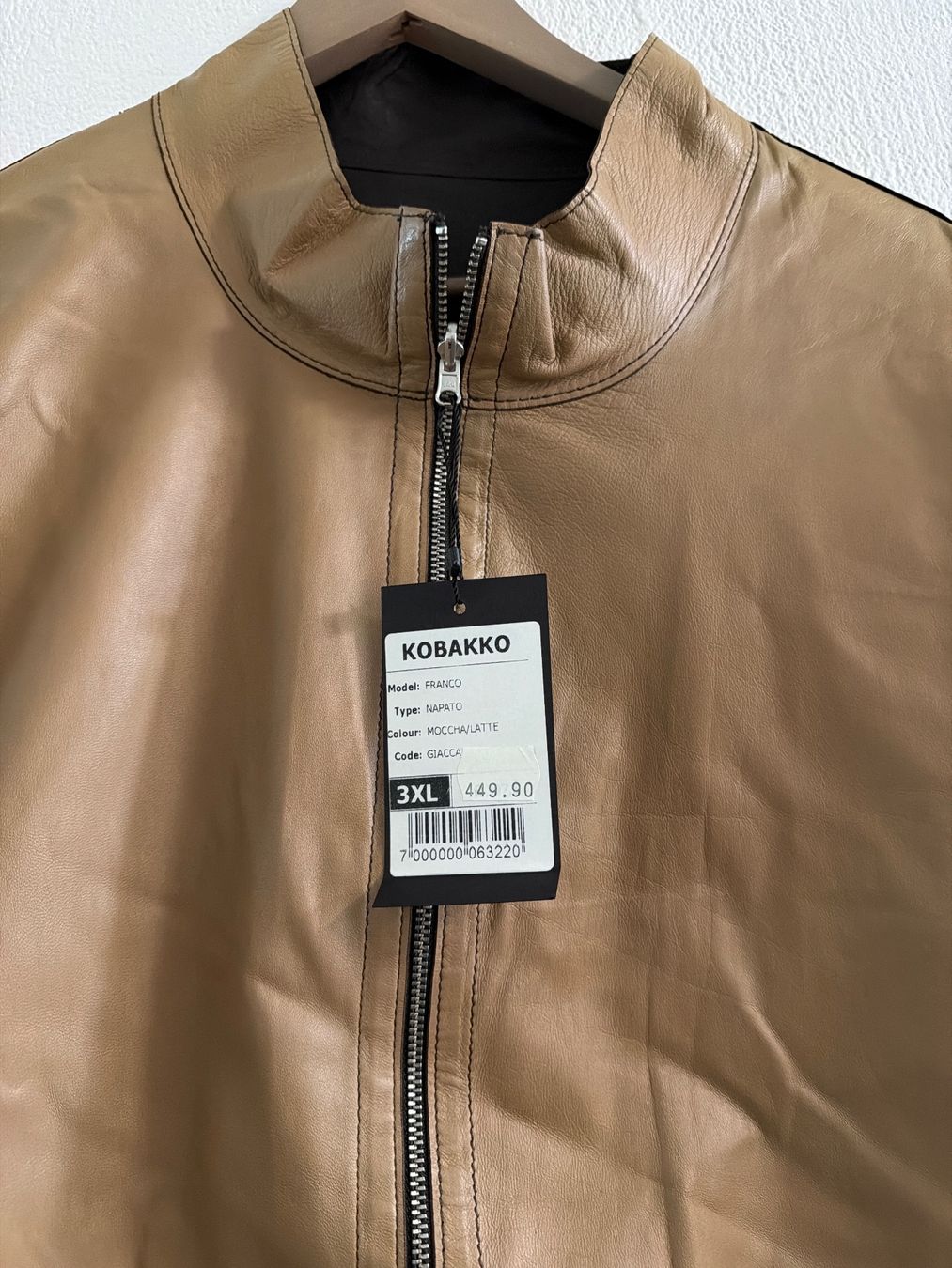 Giacche: Kobakko Lederjacke, neu Gr. 3XL, – Nuovo e nell'imballaggio originale da Chur venduto da bauser03 1