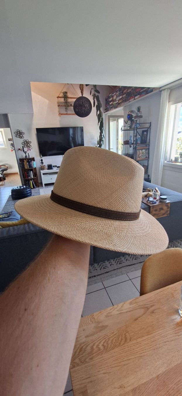 Copricapi, berretti & cappellini: Original Panama Hut (Neu!) – Nuovo (secondo la descrizione) da Würenlos venduto da lukster0 4
