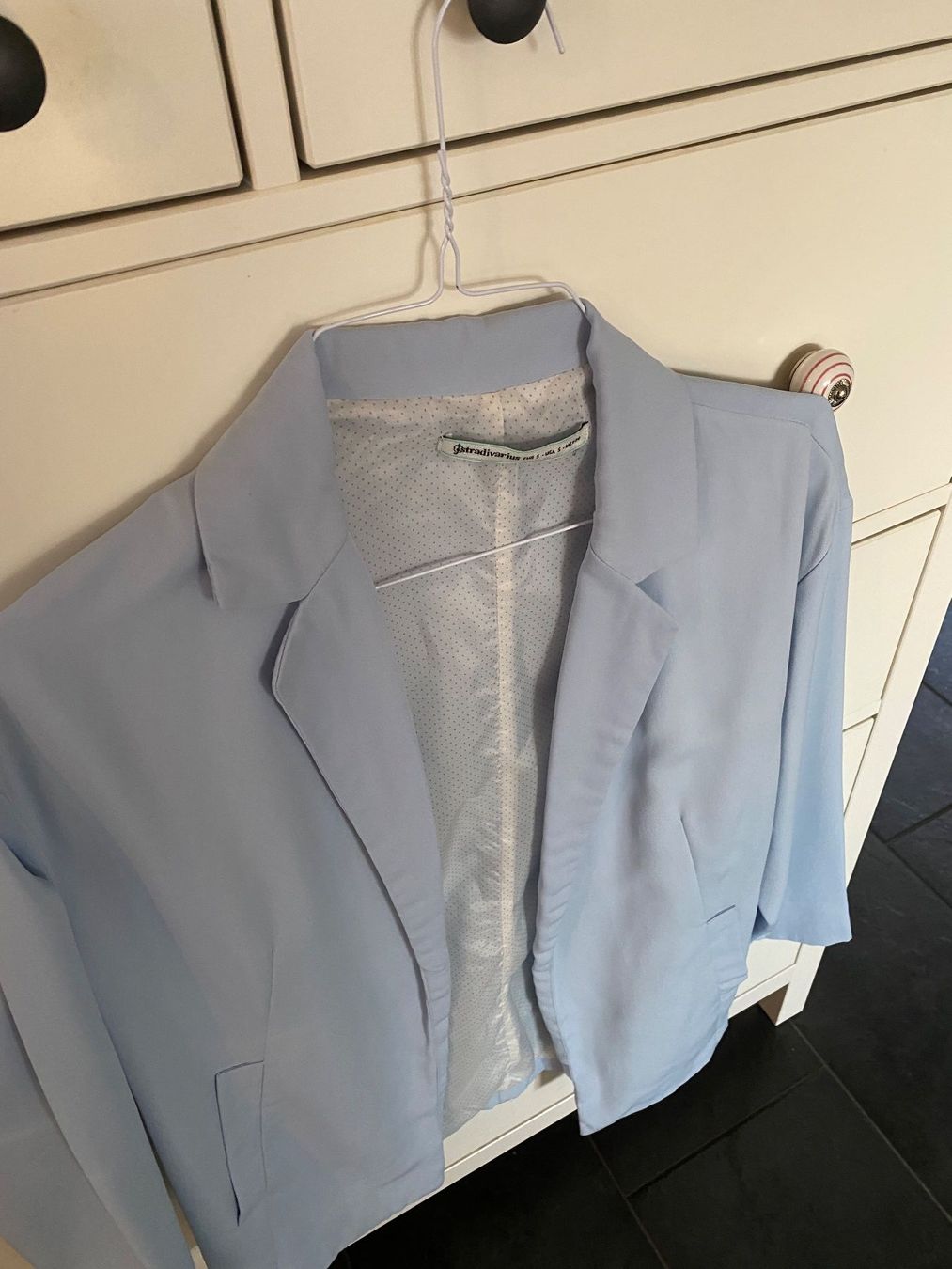 Stradivarius Jacken: Hellblauer Blazer Gr. S Stradivarius gefüttert – Neu (gemäss Beschreibung) aus Goldau von Rjn 1