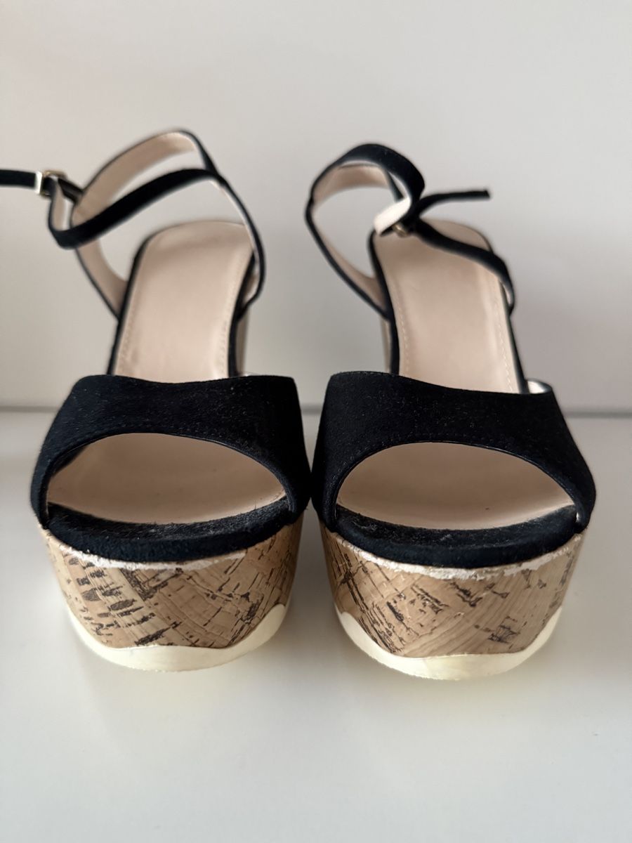 Damenschuhe: Navyboot Sandalen mit Keilabsatz, Grösse 40 – Neu (gemäss Beschreibung) aus Zürich von JOD213 1