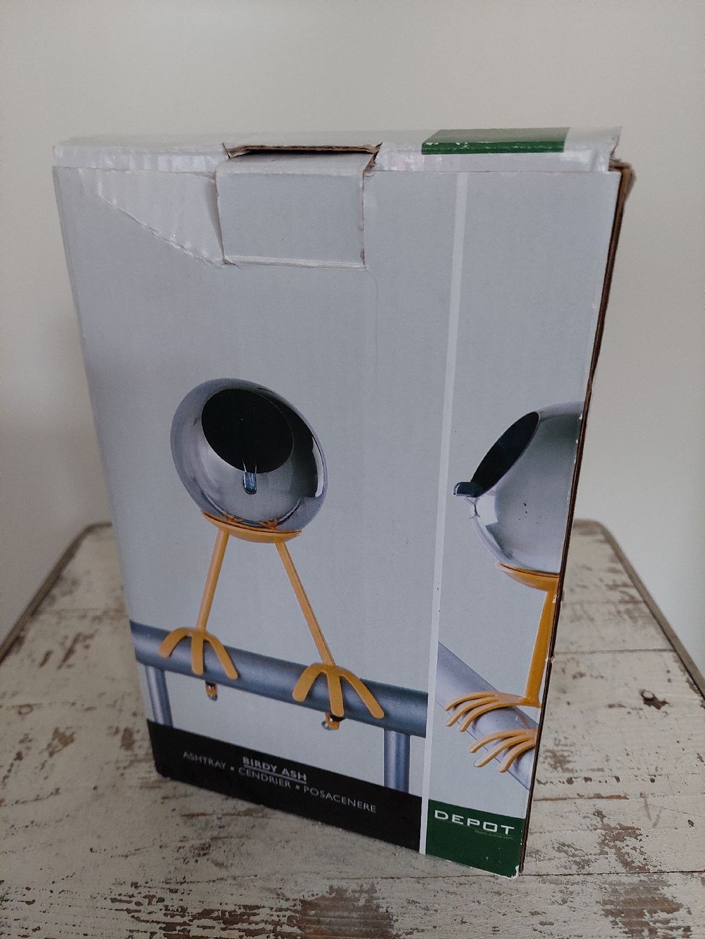 Portacenere: Design Aschenbecher "Birdy" von Depot neu. – Nuovo e nell'imballaggio originale da Konolfingen venduto da lanomi 2