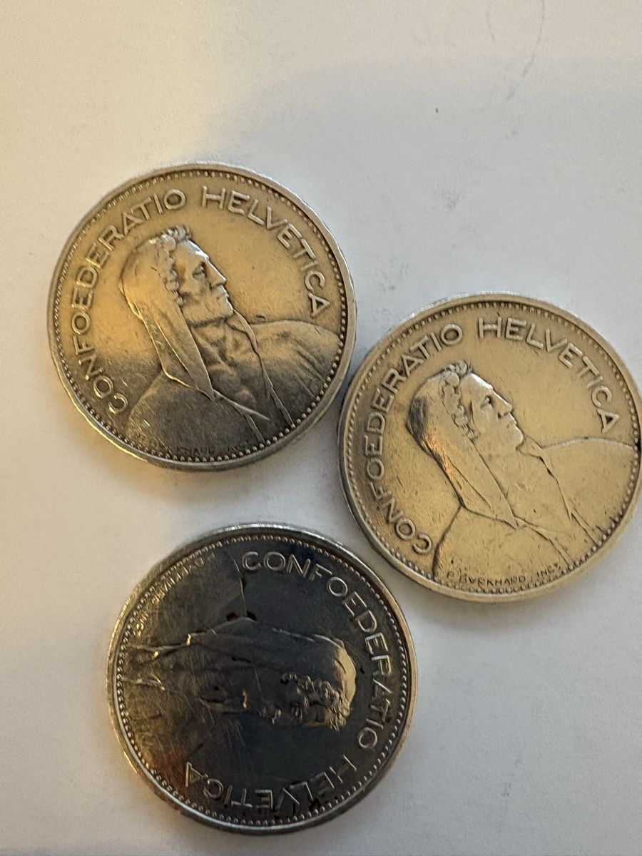 Tutti le monete: 5chf 1935 / 1932/1966 – Usato da Murten venduto da Tzaugg 3