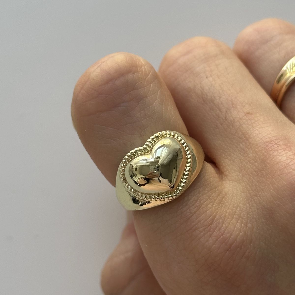 Anelli: 18KGP Herz Chevalière Ring – Nuovo (secondo la descrizione) da Givisiez venduto da dor_xb9k