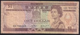Fiji 1 Dollar 1980