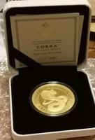 1 Oz Gold Cobra 2022 - Wildlife St.Helena