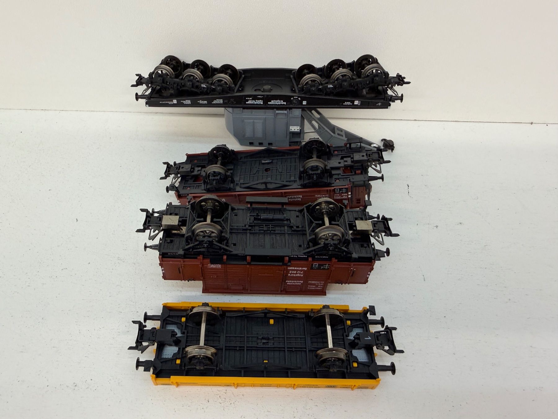 Märklin Modellini di ferrovie: Märklin 47893 Wagen-Set "Gleisbauzug" – Usato da Büsserach venduto da ModellbahnDepot 8