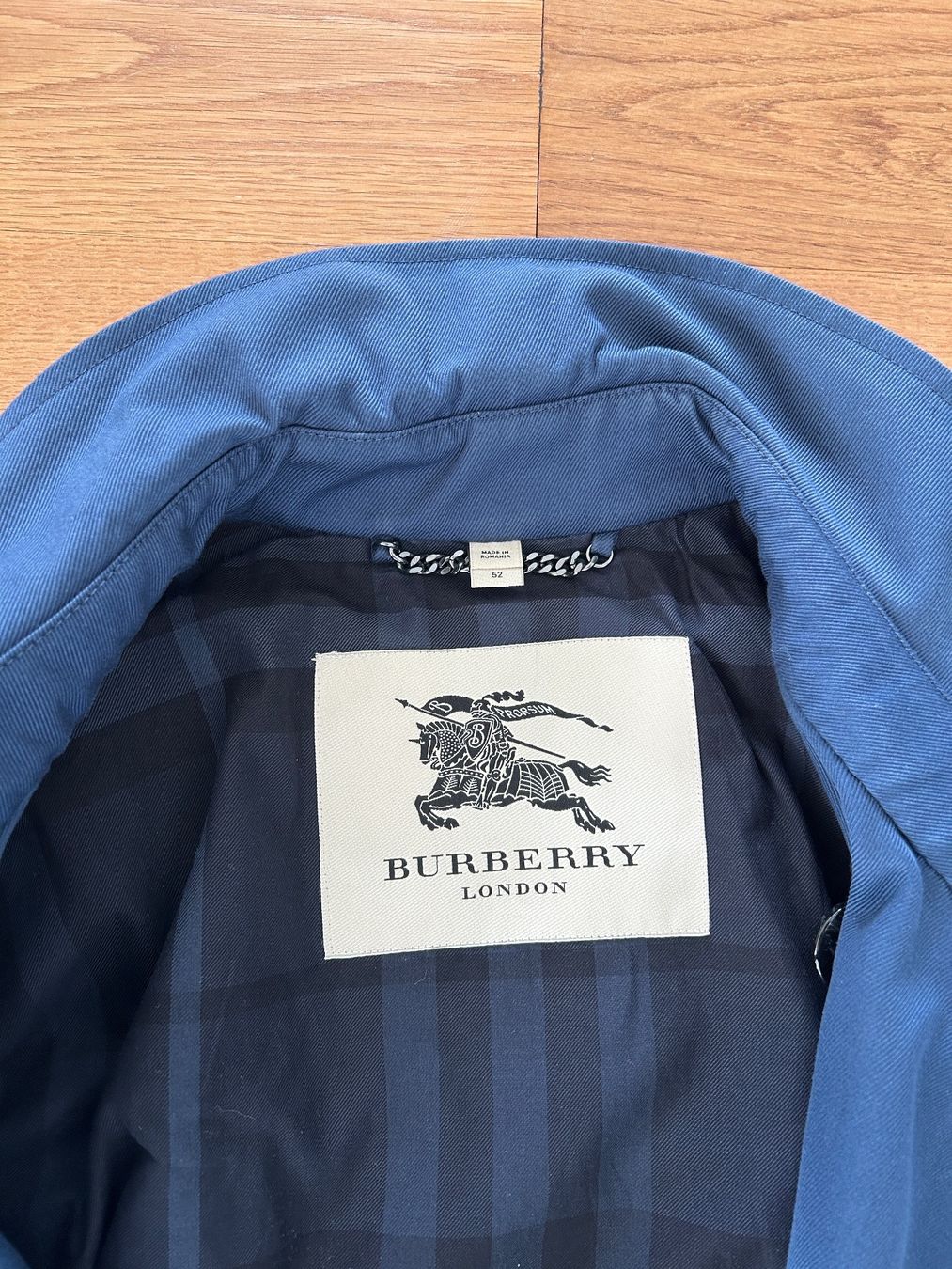 Burberry Cappotti: Burberry Trenchcoat / Mantel blau – Nuovo (secondo la descrizione) da Nidau venduto da kup_rl85 3