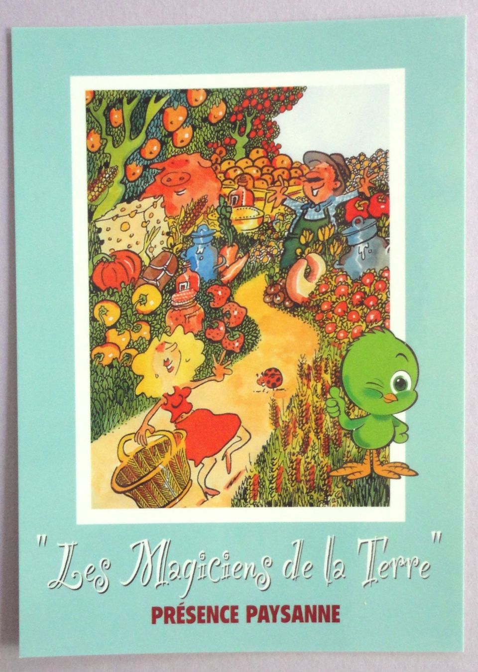Cartoline postali: "Les Magiciens de la Terre" – Usato da Fétigny venduto da Billy2miny