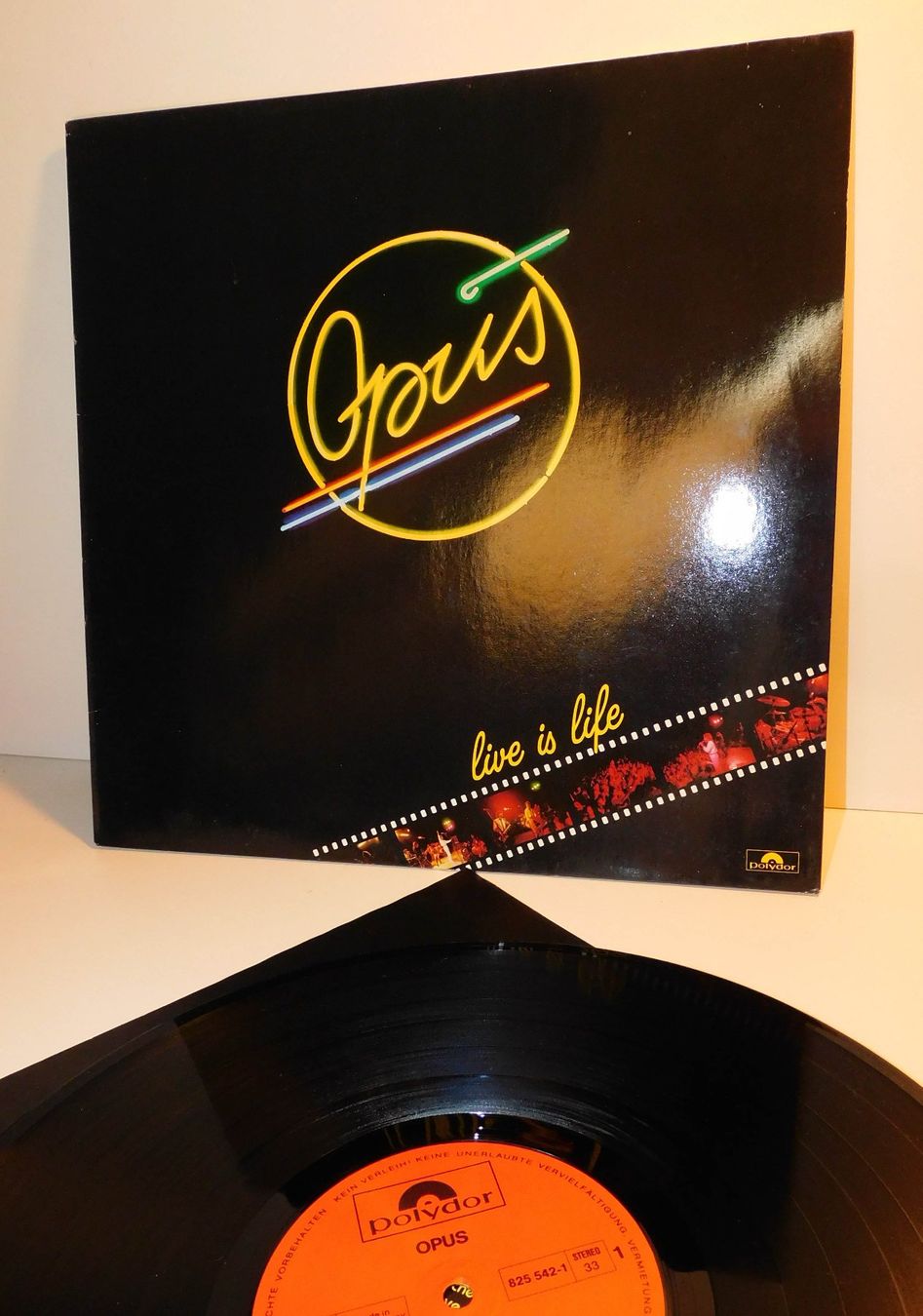 Schallplatten: Lp Schallplatte Opus Live is Life - 1984 – Gebraucht aus Sursee von 76 5