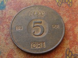 SUEDE  5  Ore  1956