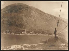 Fotografie 1. WK, Deutsches U-Boot nach 