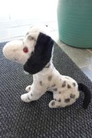 antikes Spielzeug: Hund Dalmatiner Stofftier - Vintage
