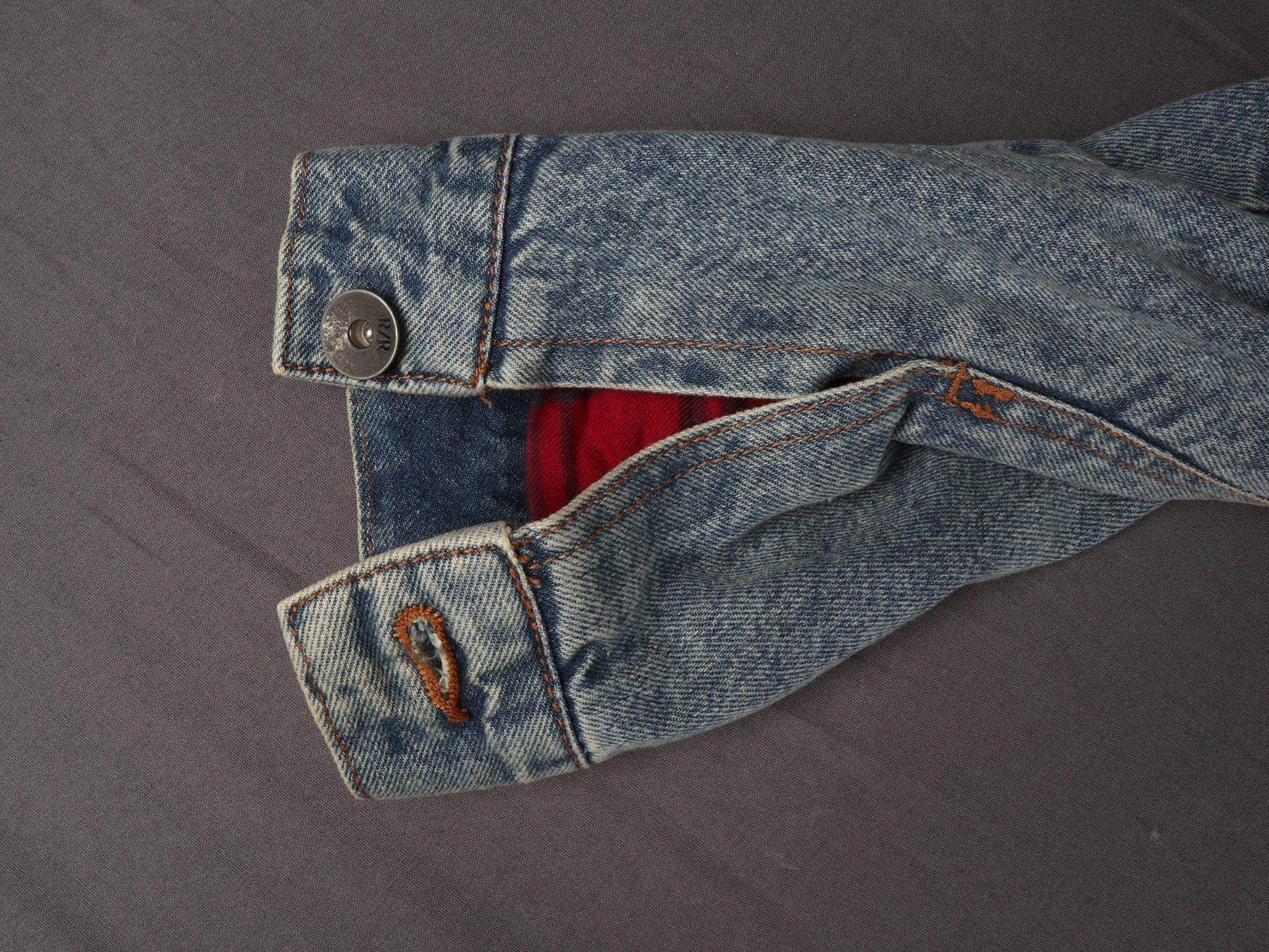 Jacken: REBEL Jeansajacke – Gebraucht aus Steinen von Restwert_Steinen 7