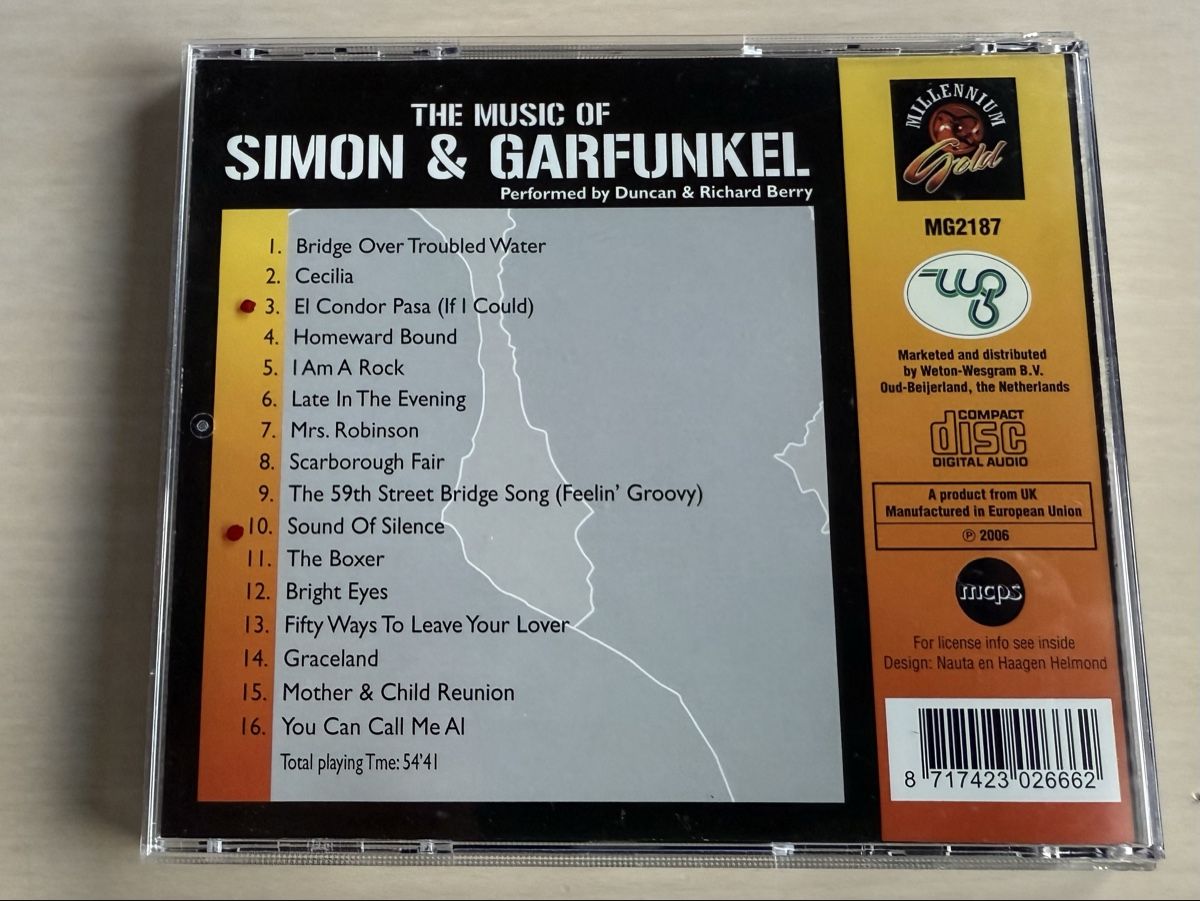 CDs: Simon & Garfunkel CD - Die grössten Hits – Gebraucht aus Oberried Brienz von Chyara 1